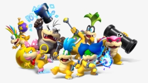 Blogging Live To You And Yours It's Your Boy Twotall4ufool - New Super Mario Bros U Koopalings