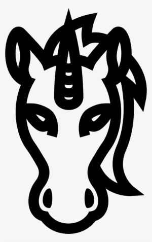 Unicorn Frontal Head - Horse