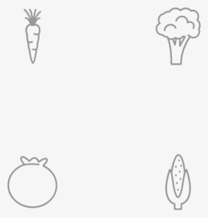 Icono Icono De Vectores Vegetal Vegetal Lineal - Sketch