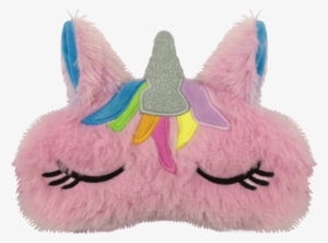 Unicorn Furry Sleep Mask - Unicorn Eye Mask