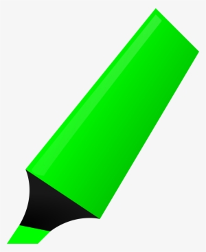 This Free Icons Png Design Of Green Highlighter