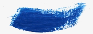 22 Blue Paint Brush Stroke - Paintbrush