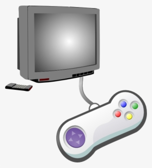 Play Videogames Clip Art At Clker - Tv And Video Games Clipart