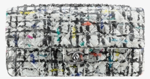 Chanel Hand Painted Calfskin Flap Medium Bag - 2014 Chanel Graffiti Flap