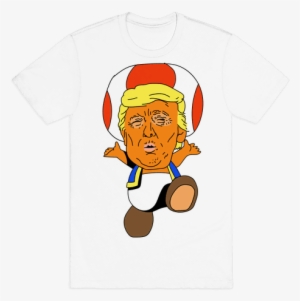 Donald Trump Toad Mushroom Mens T-shirt - Office T Shirts