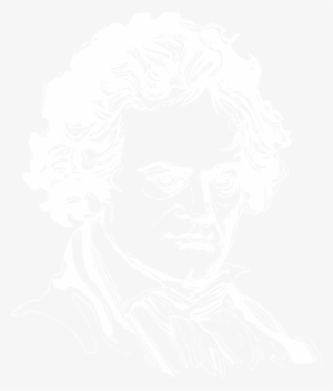 Beethoven Greatest Works Deutsche Image Stock - Beethoven Line Art