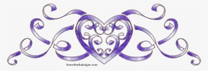 Real Heart And Banner Tattooribbon Tattoo Design Tattoo - Ribbon Tattoo Designs