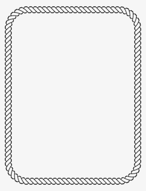 Rope Clipart Rectangular - Clip Art