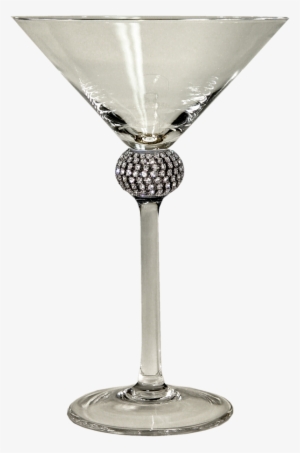Princess Martini Glass - Alan Lee Collection Swarovski Jeweled Gold Martini