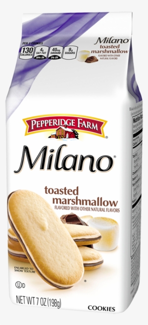 milano® toasted marshmallow flavored with other natural - milano cookies double milk chocolate