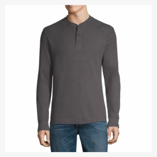 John's Bay Henley Thermal Top, Only $9 At Jcpenney - Sweater Michael Kors Men