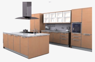 Clipart Kitchen Kitchen Counter - Mutfak Dolapları Modelleri