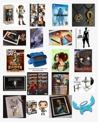 Tomb Raider Extra Life Prize Raffle - Collage