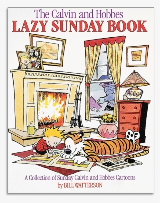 Calvin And Hobbes Png - Calvin And Hobbes Lazy Sunday Book