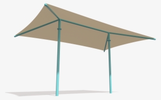 Skyways® Two-post Hip Shade - Canopy