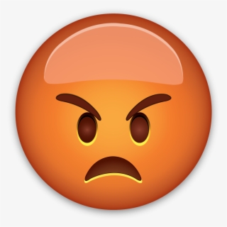 Evil Face Emoji - Cara De Emoji Enojado