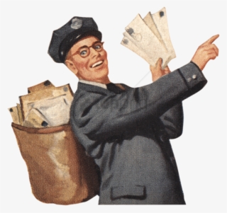 Free Png Download Vintage Postman Png Images Background - Post Man Png