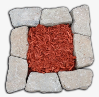 Red Dyed Mulch $15 - Igneous Rock