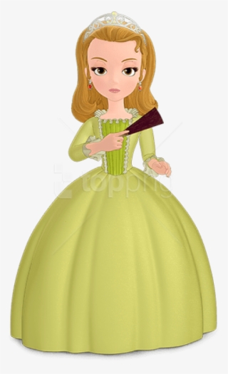 Free Png Download Sofia The First Princess Amber Clipart - Sofia The First Ember