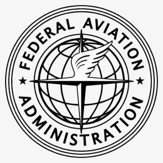 Logo Of The Federal Aviation Administration - Black And White