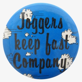 Joggers Keep Fast Company - Calligraphy