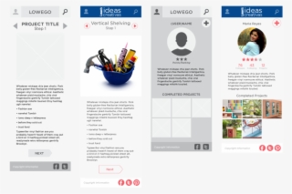 Interface Mocks Lowes Overview