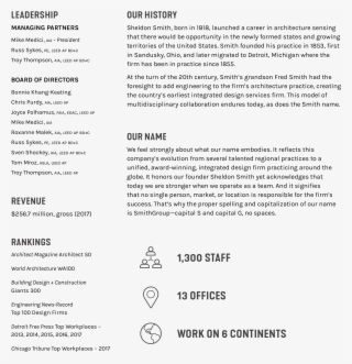 Smithgroup Fact Sheet - Document