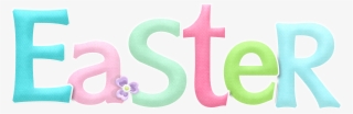 Easter Clipart Text - Number