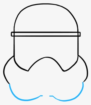 680 X 678 3 - Stormtrooper Helmet Outline Drawing