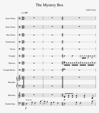 The Mystery Box Sheet Music For Percussion, Contrabass - Document