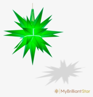 Original Herrnhut Plastic Star, Z-green, ~ 13 Cm / - Herrnhuter Stern Sonderedition 2018
