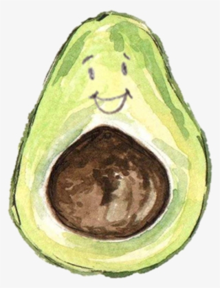 Avocado Png Transparent Images Free Download Clipart - Avocado Watercolor Png