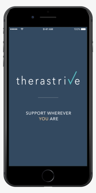 Therastrive - Welcome - Smartphone