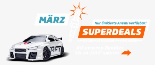 Banner Superdeals2 De Web - Race Car