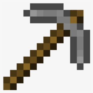 Pixel Clipart Mc Sword - Picareta De Diamante Minecraft