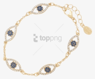 Free Png Buy Gold Evil Eye Bracelet Png Image With - Chain