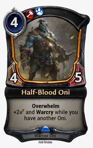 Half-blood Oni - Criva The Crimson Scythe