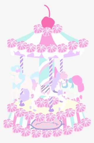 Carousel Png - Pastel Color Carousel Png