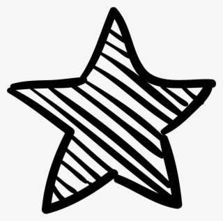 Png File Svg - Hand Drawn Star Png