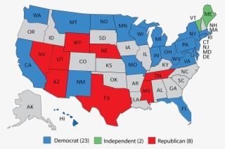 Democrats Have Managed To Net Seats On This Map In - Us Midterm Elections 2018