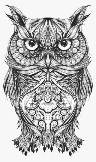 Body Owl Sketch Art Tattoo Drawing Clipart - Owl Drawing Tattoo Transparent  PNG - 960x945 - Free Download on NicePNG