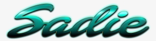 Sadie Name Logo Png - Graphic Design