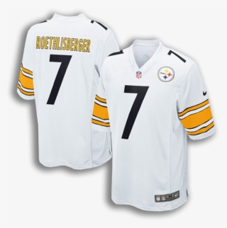 To Get Your Steelers Gear, Click Here - Ben Roethlisberger White Jersey