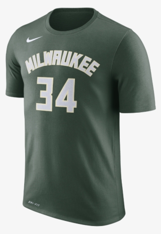 Giannis Antetokounmpo Milwaukee Bucks Nike Dry Men's - Active Shirt