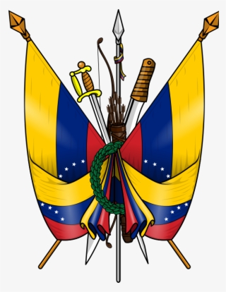 Medium Image - Dibujo Del Escudo De Armas De Venezuela
