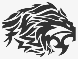 Tattoos Clipart Lion - Black Lion Logo Png