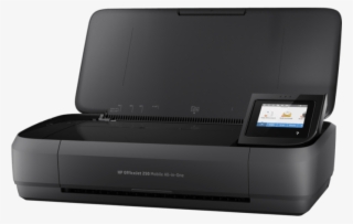 Left Facing - Hp Officejet 250 Mobile All In One Printer