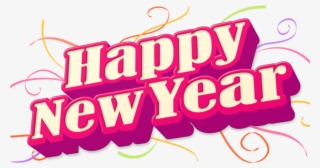 New Year Whatsapp Status - Happy New Year Text Png Hd