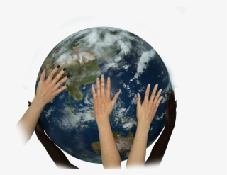 Globe In Hand Png