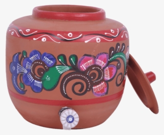 Clay Water Pot Matka - Ceramic